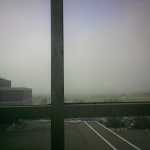 Fog out the window